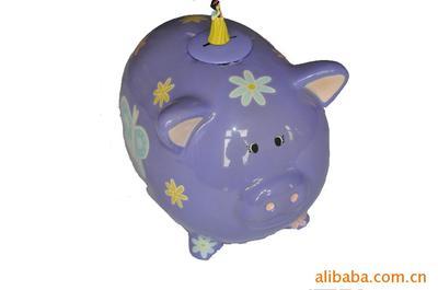 上海塑典工艺礼品厂 供应环保PVC搪胶卡通汽车储蓄罐，创意存钱新选择